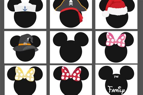 Disney Magnet Templates