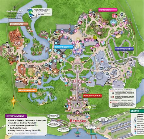 Disney Park Map