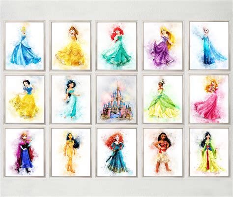 Disney Princess Prints