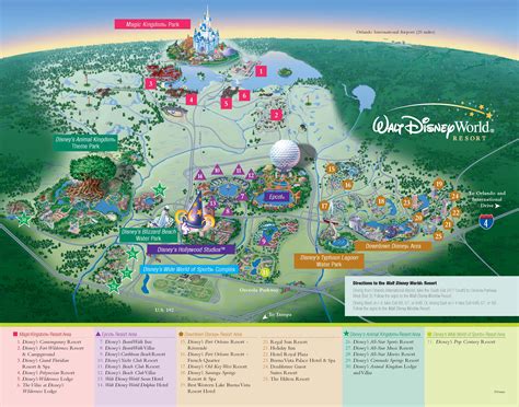 Disney Resort Map