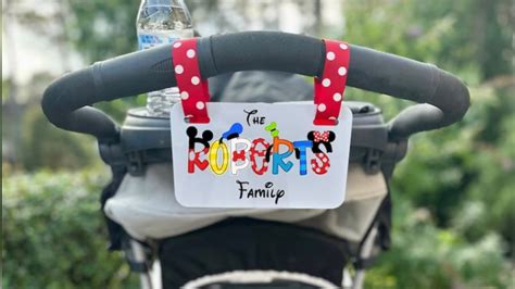 Disney Stroller Tag Ideas