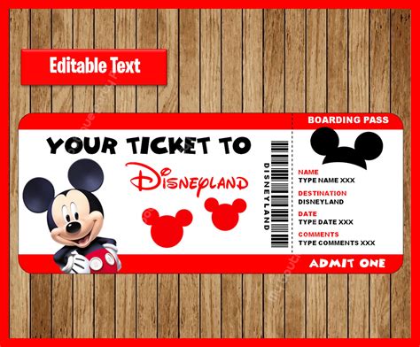 Disneyland Printable 9