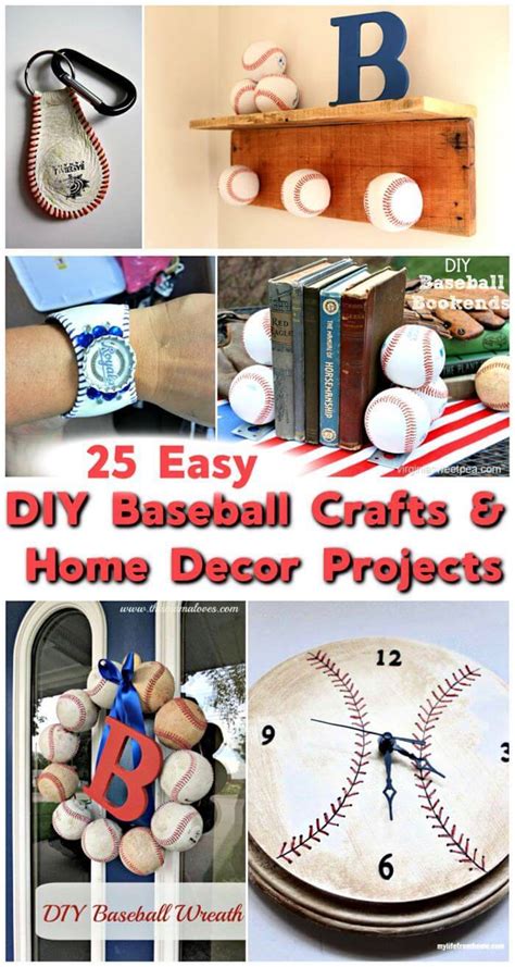 DIY Baseball Decor