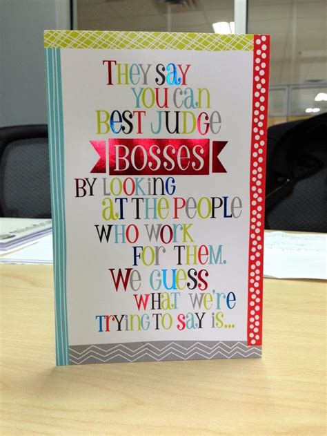 DIY Boss's Day Cards