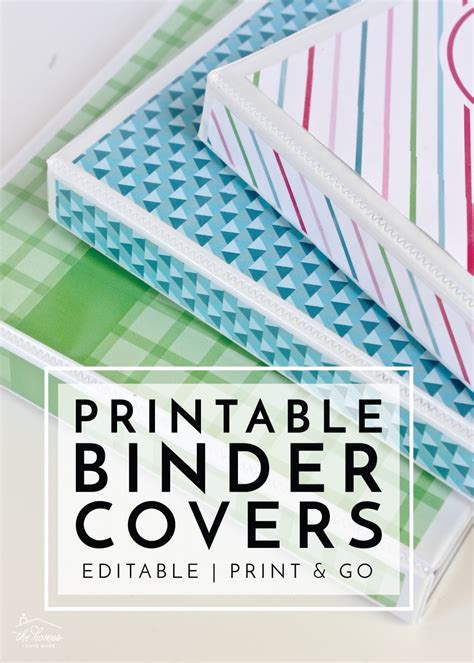 DIY Cute Binder Covers