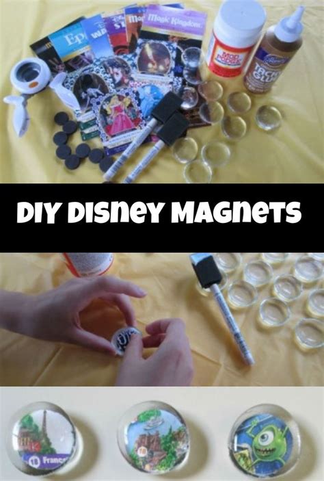 DIY Disney Magnets