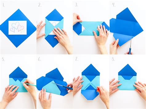 DIY envelopes created with Cricut