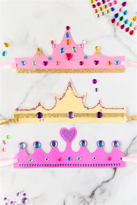 DIY Princess Crown Template