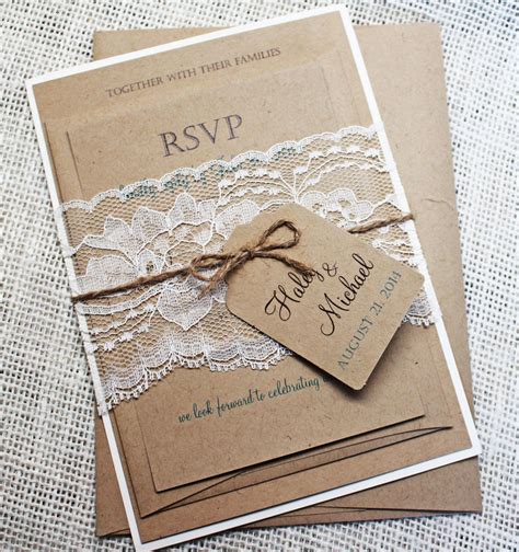 DIY Wedding Invitation Kits