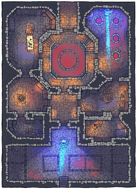 D&D Dungeon Maps