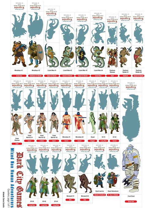 D&D Printable Resources