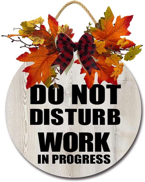 Do Not Disturb Templates for Work