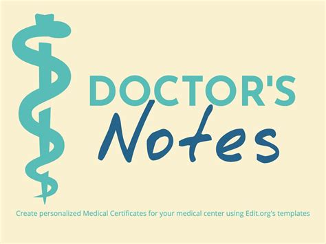 Doctor Notes Image