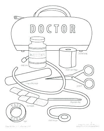 Doctor Office Coloring Pages