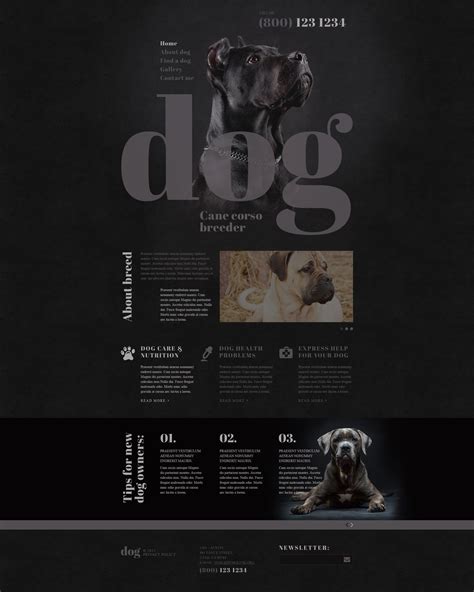 Dog Breeder Template 1