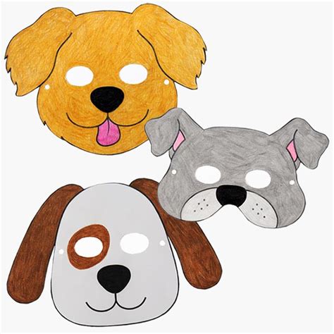 Dog mask printable ideas