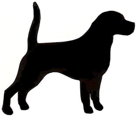 Dog Silhouette Template