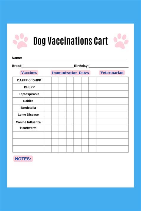 Dog Vaccine Record System