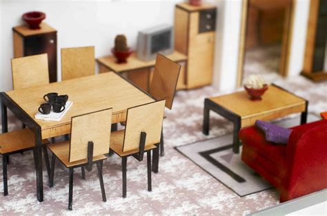 Dollhouse furniture making techniques