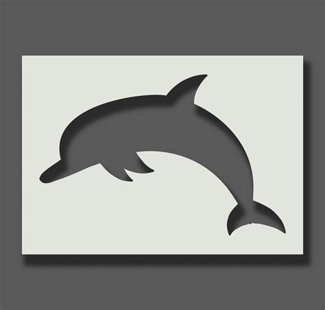 Dolphin Stencil Art 4