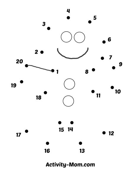 Dot to Dot Printables for Relaxation