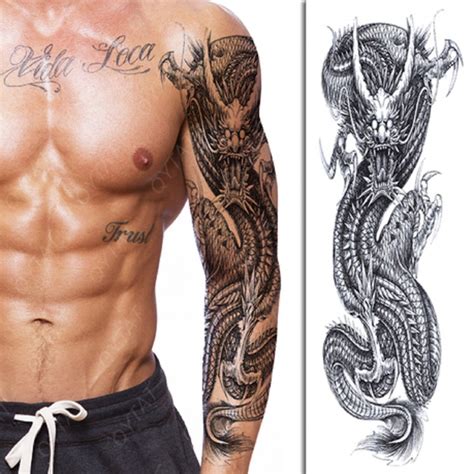 Dragon Arm Sleeve Tattoo