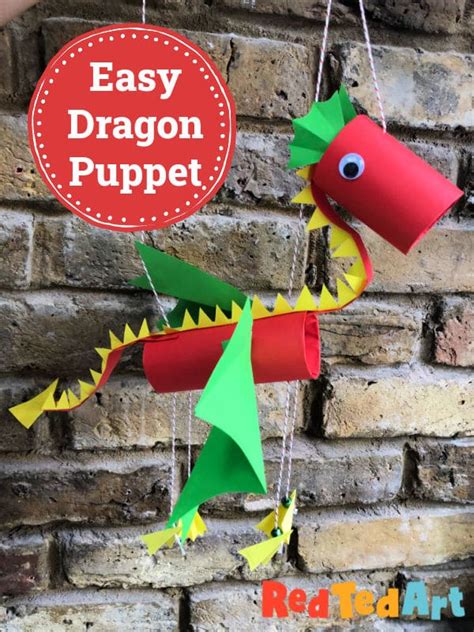 Dragon Puppet Craft Ideas