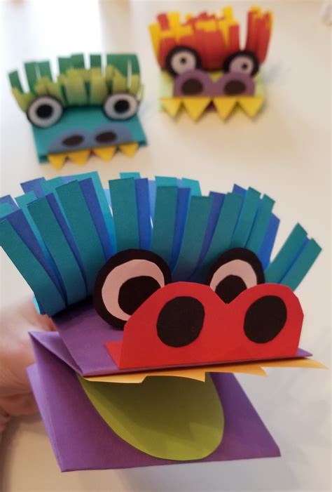 Dragon Puppet Crafts