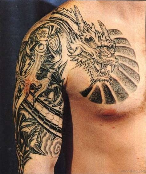 Dragon Shoulder Tattoo Design