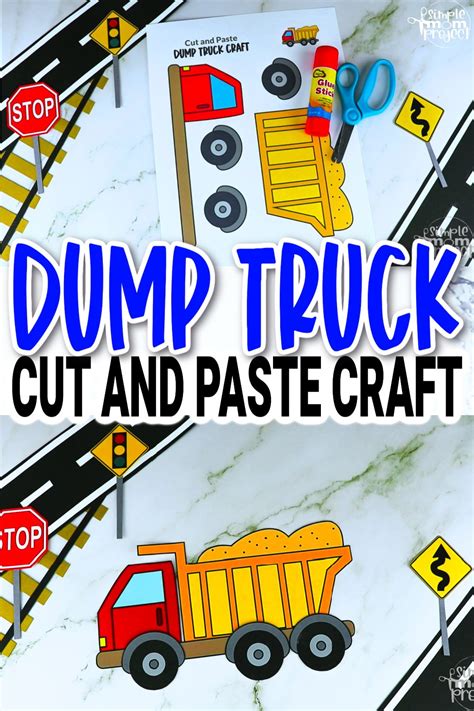 Dump truck crafts