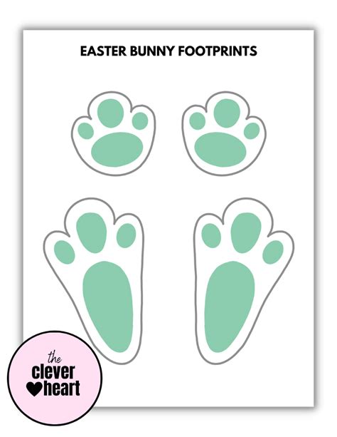 Easter Bunny Footprints Gallery 1