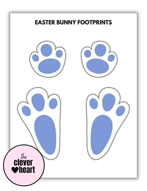 Easter Bunny Footprints Gallery 10