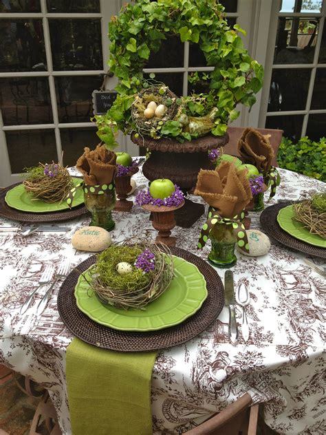 Easter Table Settings