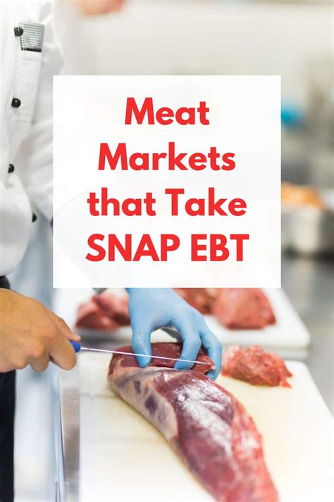 Description of EBT Accepted Butcher Shops