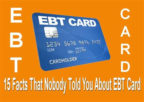 EBT Card Advantages