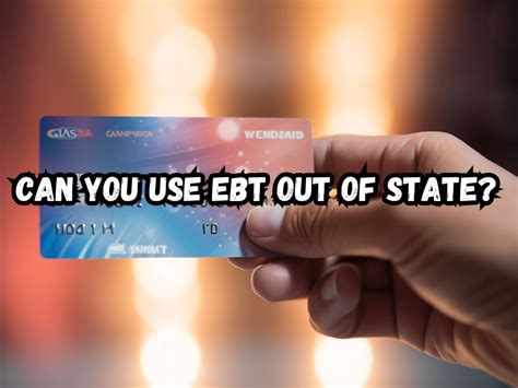 EBT card out of state