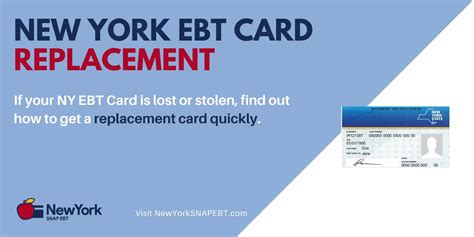 Description of EBT Card Replacement