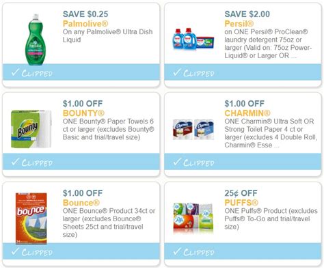 EBT Coupons for Household Items