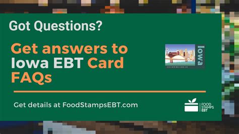 EBT Iowa FAQs