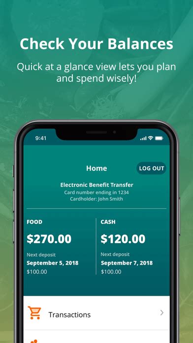 EBT Mobile App