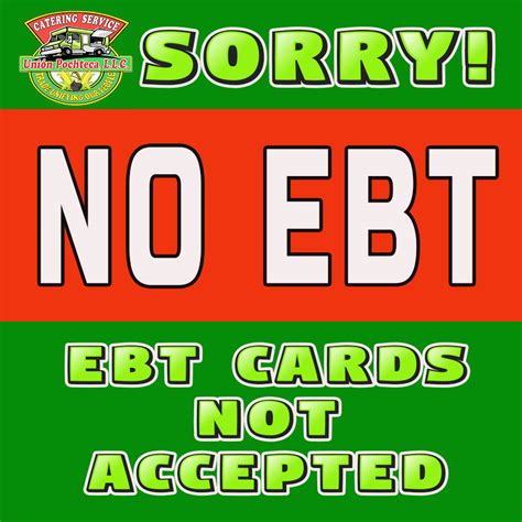 EBT Not Accepted