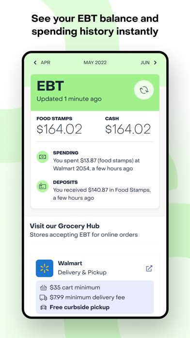 EBT Website or Mobile App