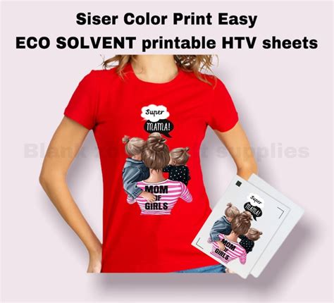 Eco Solvent Printable HTV for Promotional Products