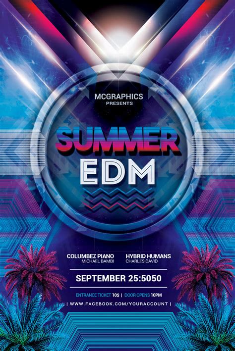 EDM Flyer Template