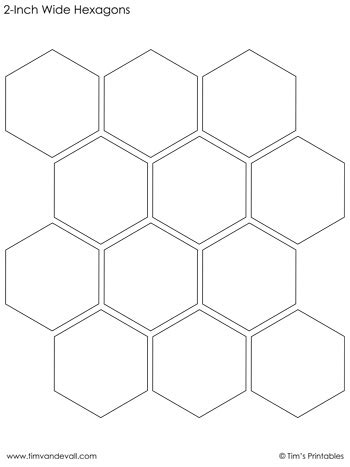 Education Hexagon Templates