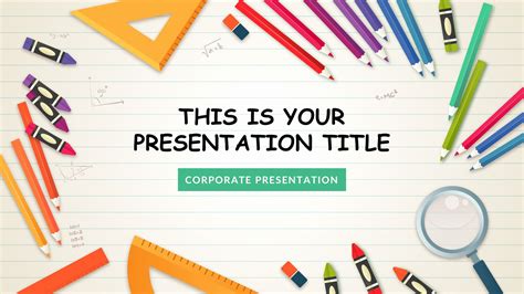 Education PowerPoint Templates for Elementary School