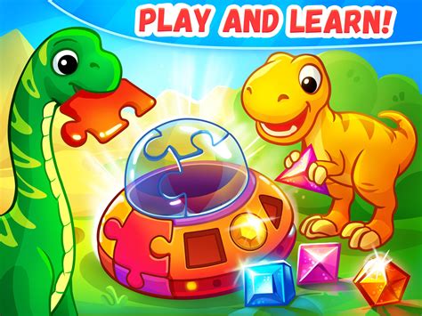 Educational dinosaur games for kids