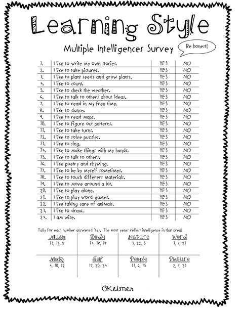 Educational Quiz Templates