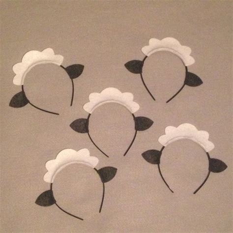 Educational Sheep Ears Templates