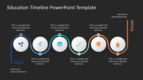 Educational timeline templates